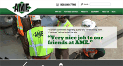 Desktop Screenshot of ameonline.com